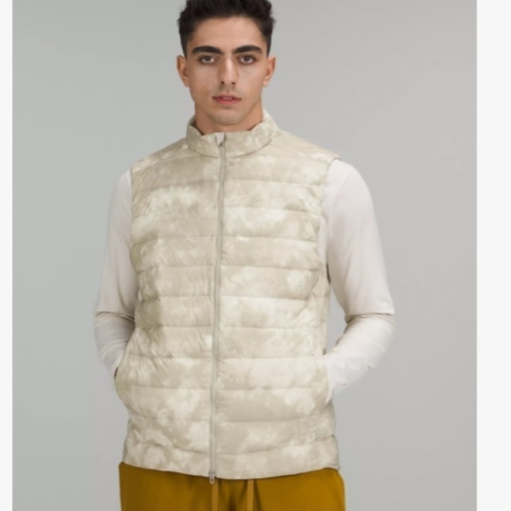 lululemon athletica Cream Puffer Vest